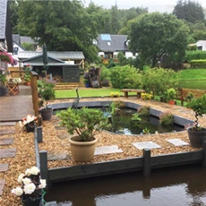 A floating garden - thanks to our innovative Macdeck System!